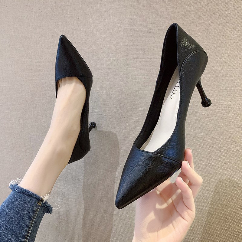 Klassische Orthopädische Absatzschuhe mit zeitlosem Stil