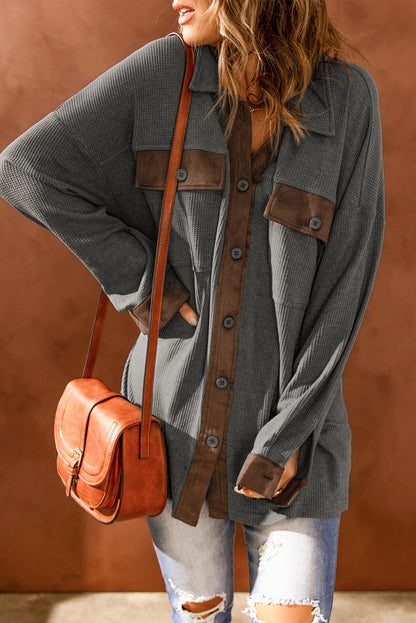 Anmutig gestaltete Jacke