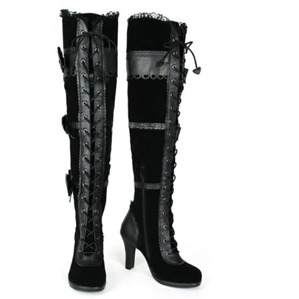 Vintage inspirierte Orthopädische Stiefel