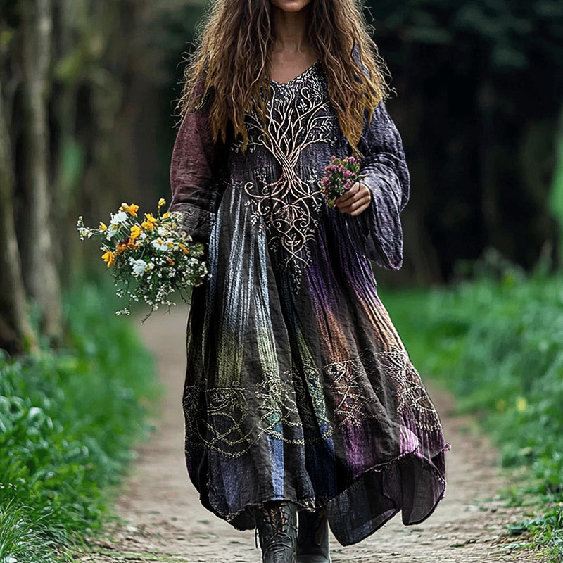 Zeitloser Vintage-Stil Kleid