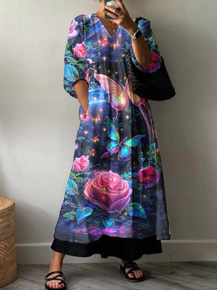 Durchdacht gestaltete Kleid