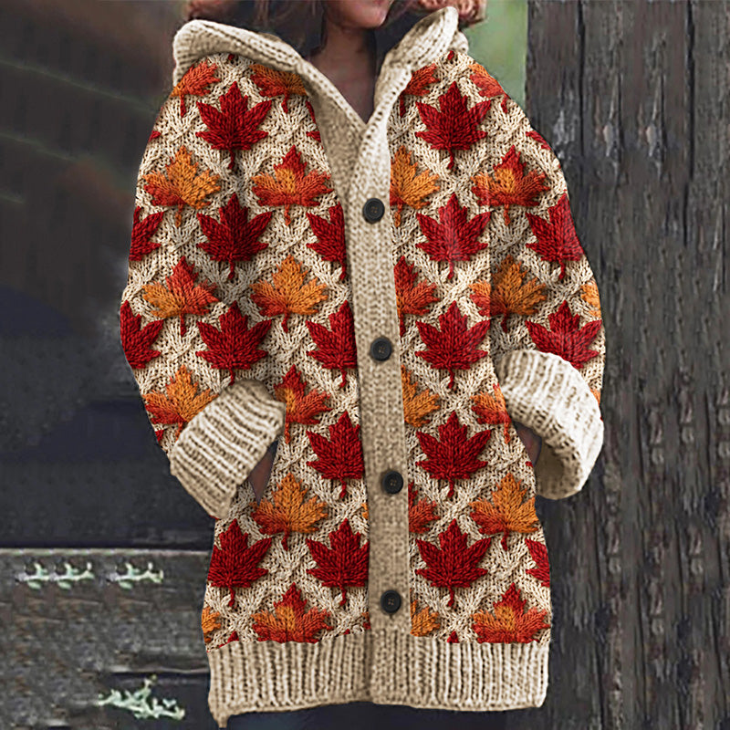 Klassisch gestaltete Strickjacke