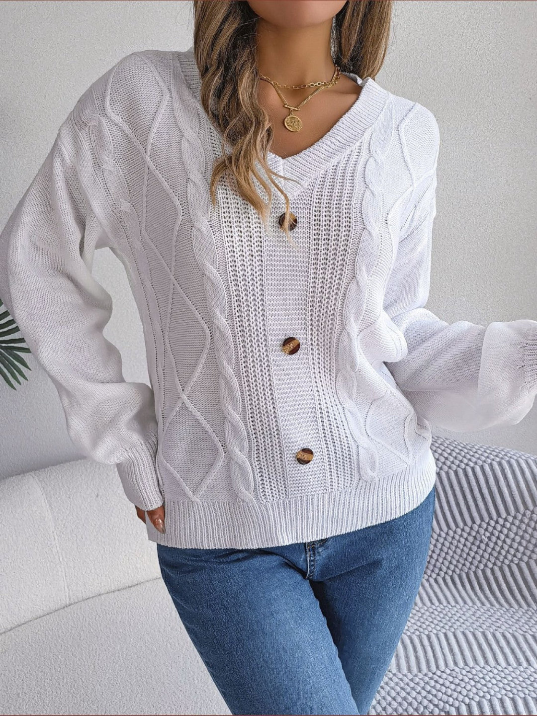 Durchdacht gestaltete Pullover