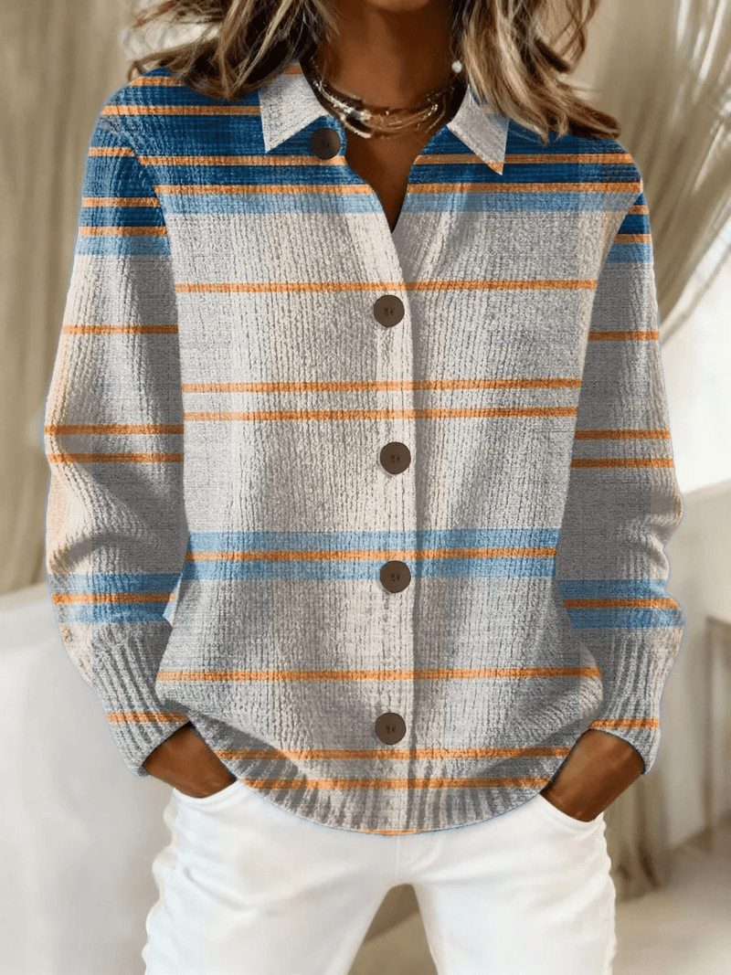 Elegant gestaltete Strickjacke