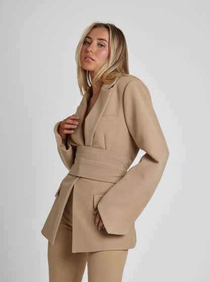 MW | Blazer mit Gürtel