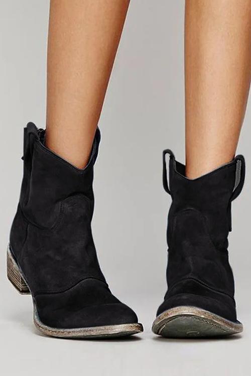 MW | Unterstützte Wildleder-Stiefeletten