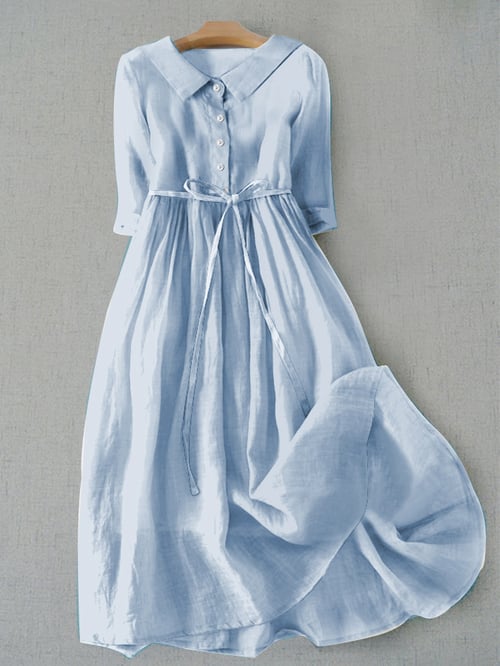 MW | Literarisch schlichtes Baumwollkleid