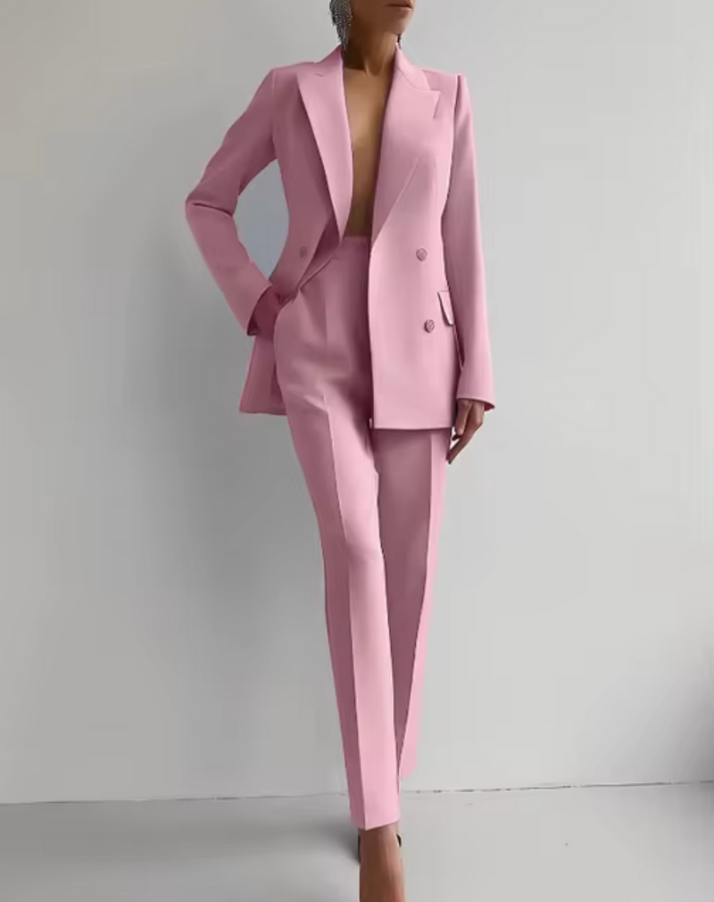 MW | Blazer und Bundfaltenhose im Set