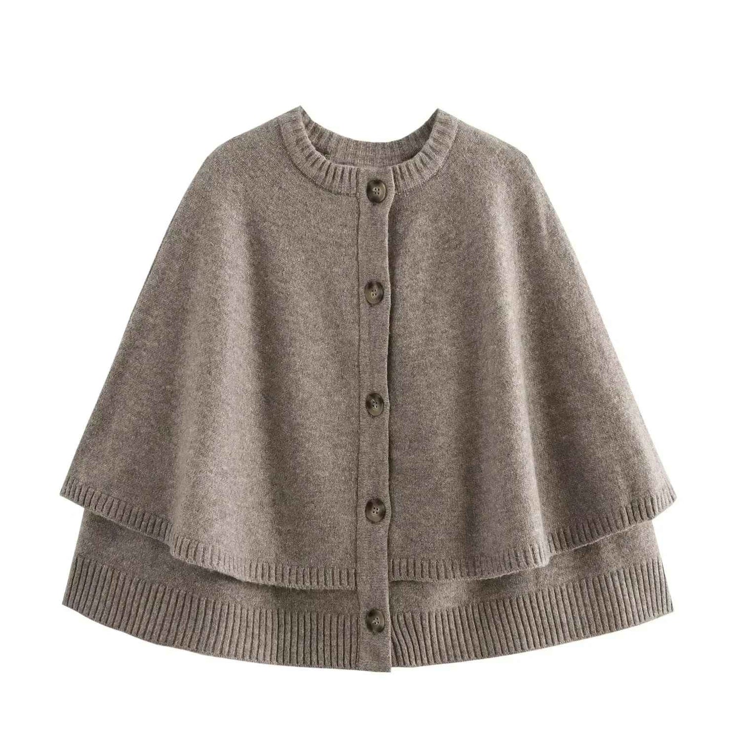 MW | Eleganter Knopf-Umhang