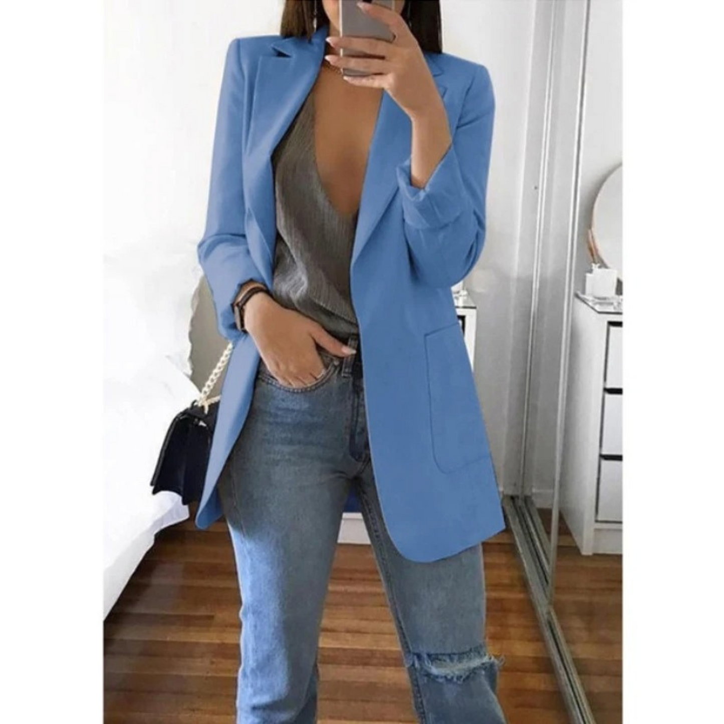 MW | Stilvoller Taschenblazer für Frauen