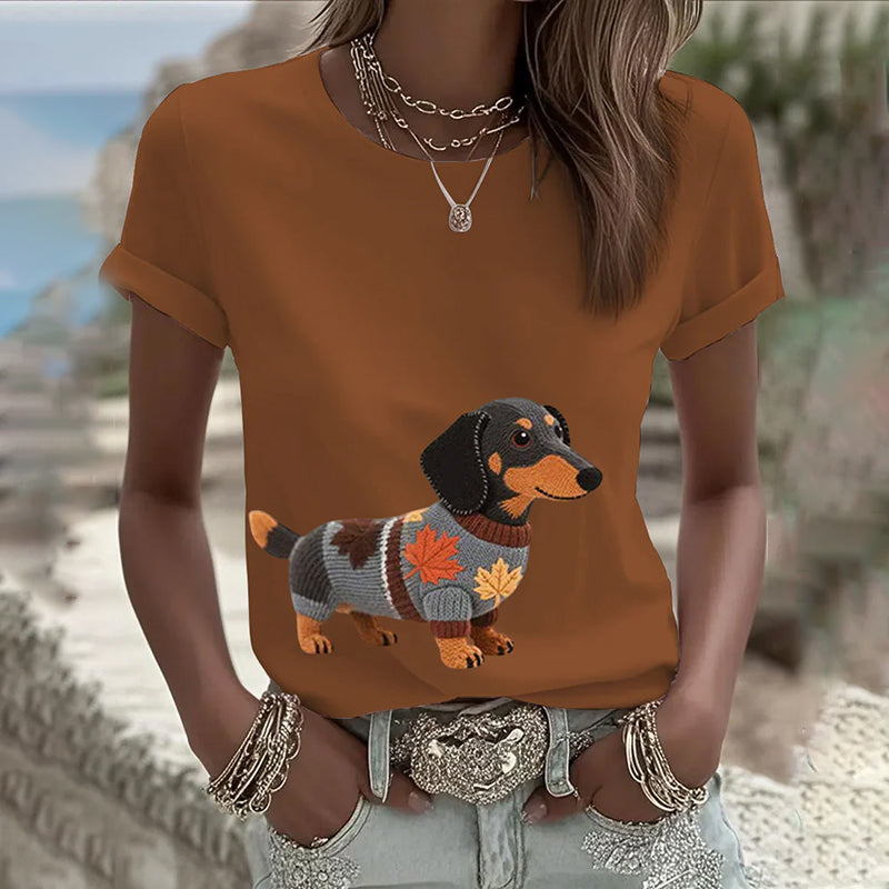 Zeitloser Vintage-Stil T-Shirt