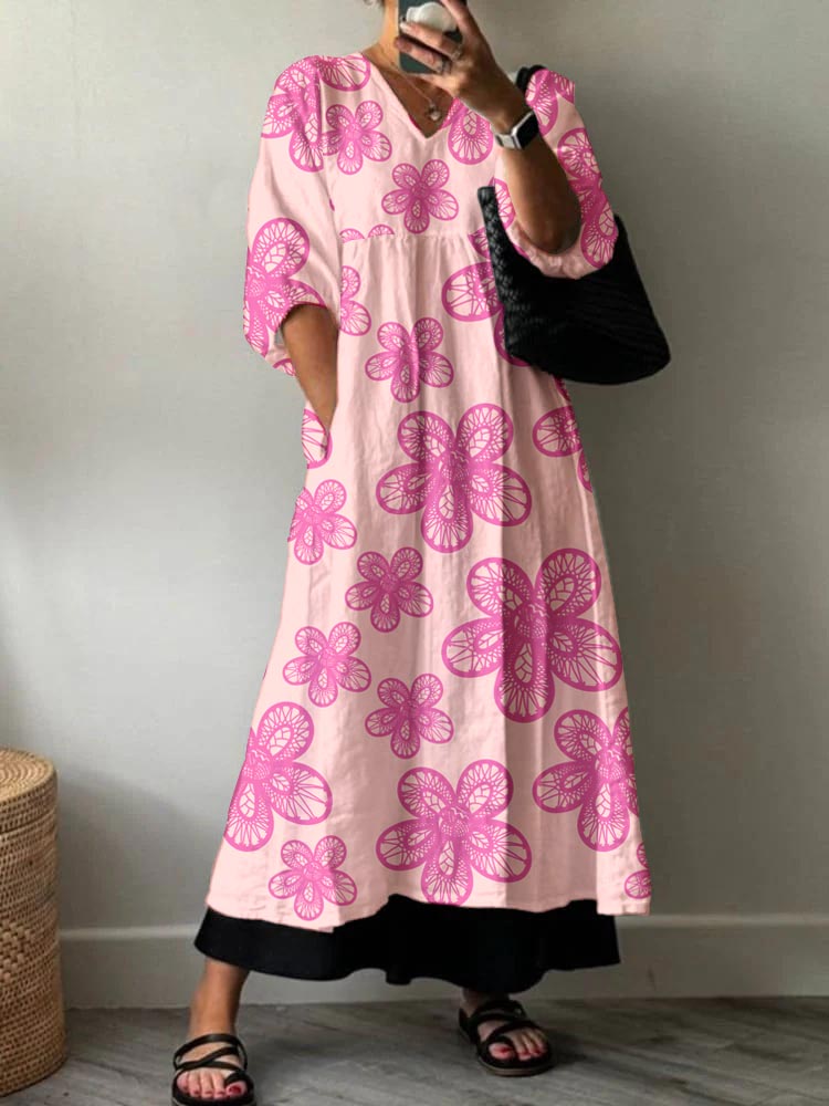 Klassische Vintage Kleid