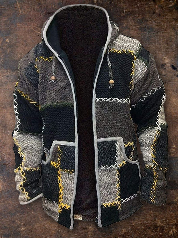 Vintage inspirierte Strickjacke