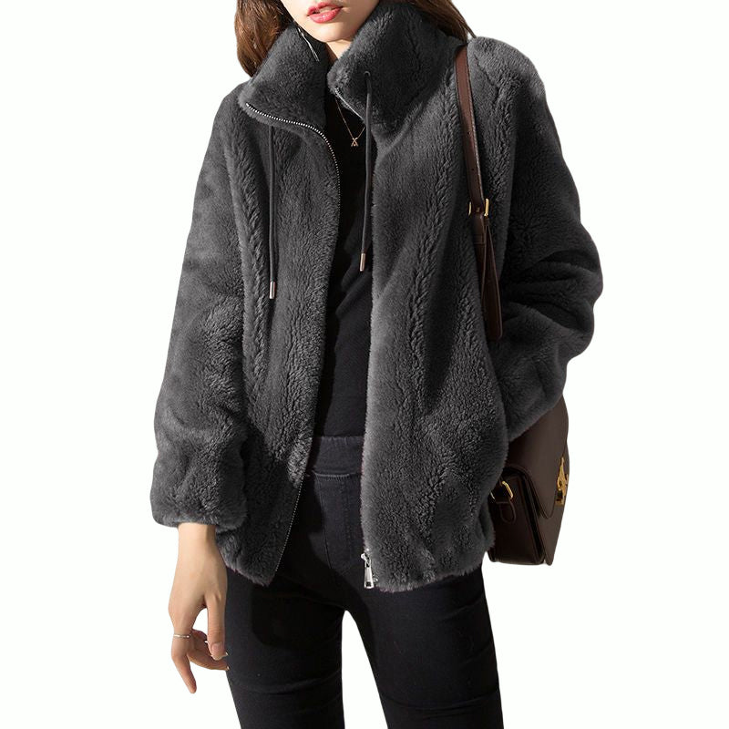 Anmutig gestaltete Jacke