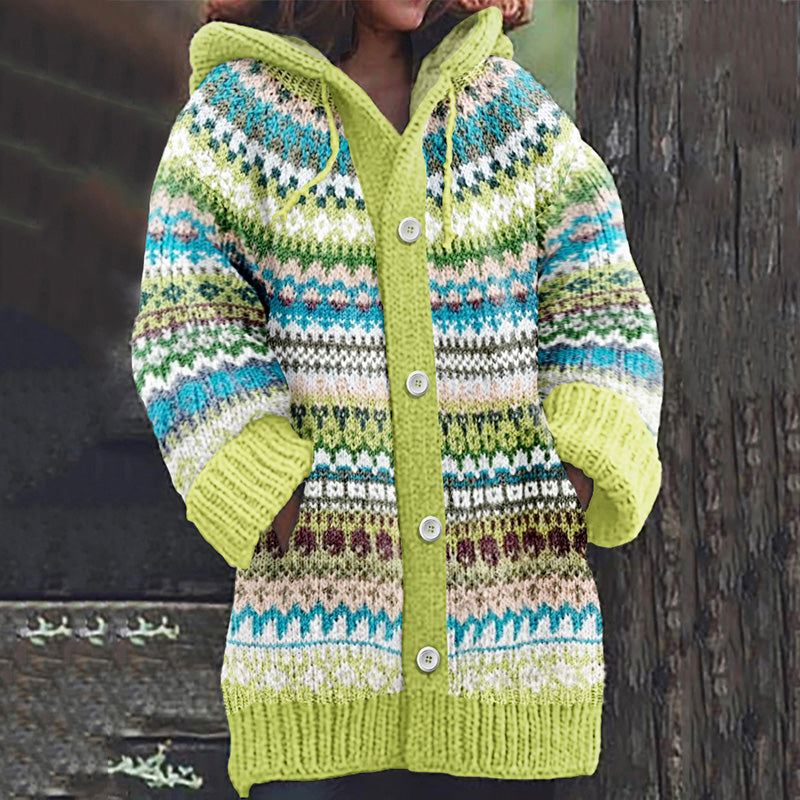Klassische Vintage Strickjacke