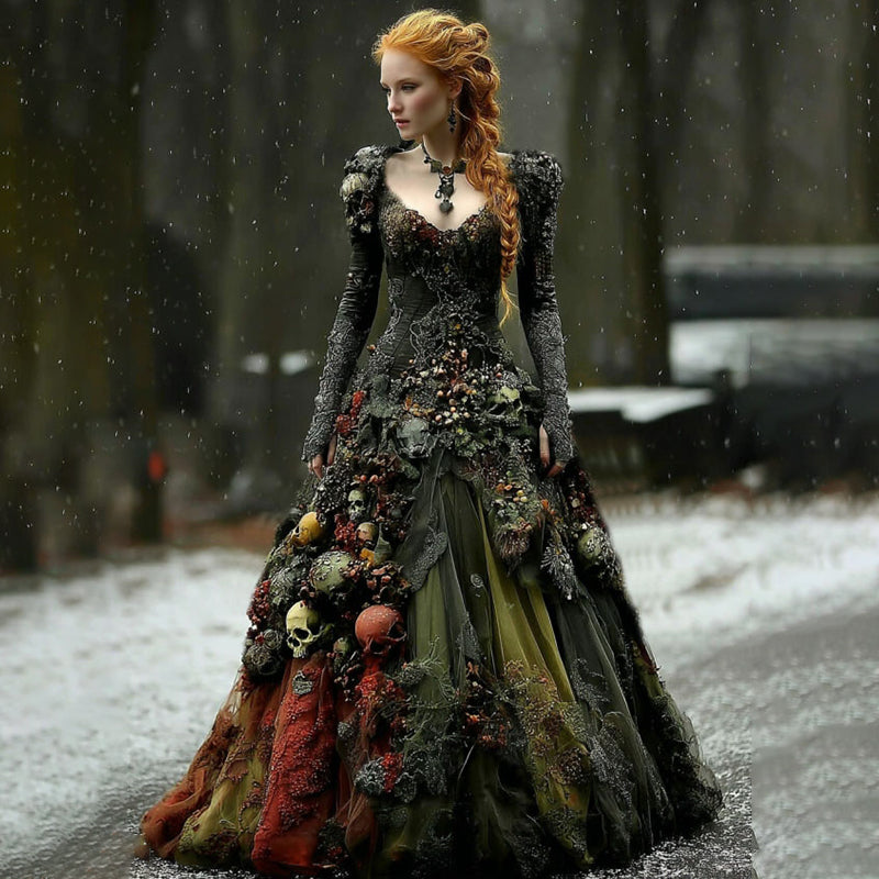 Zeitloser Vintage-Stil Kleid