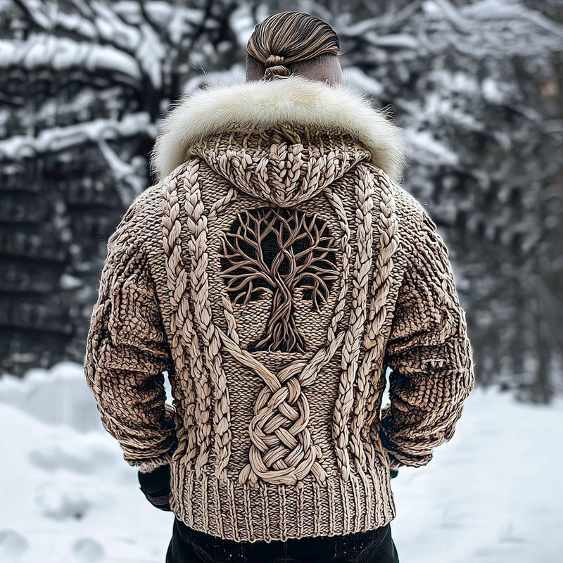 Anmutig gestaltete Strickjacke