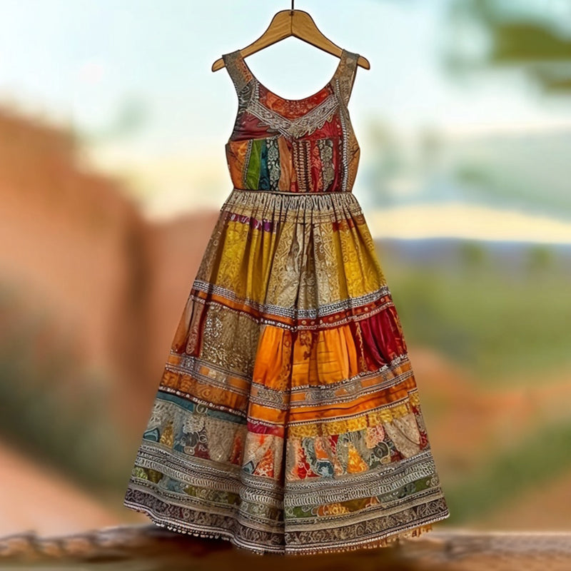 Anmutig gestaltete Kleid