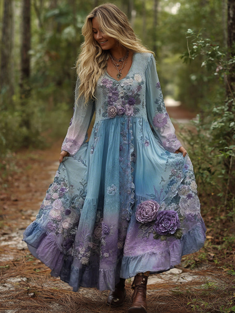 Klassische Vintage Kleid