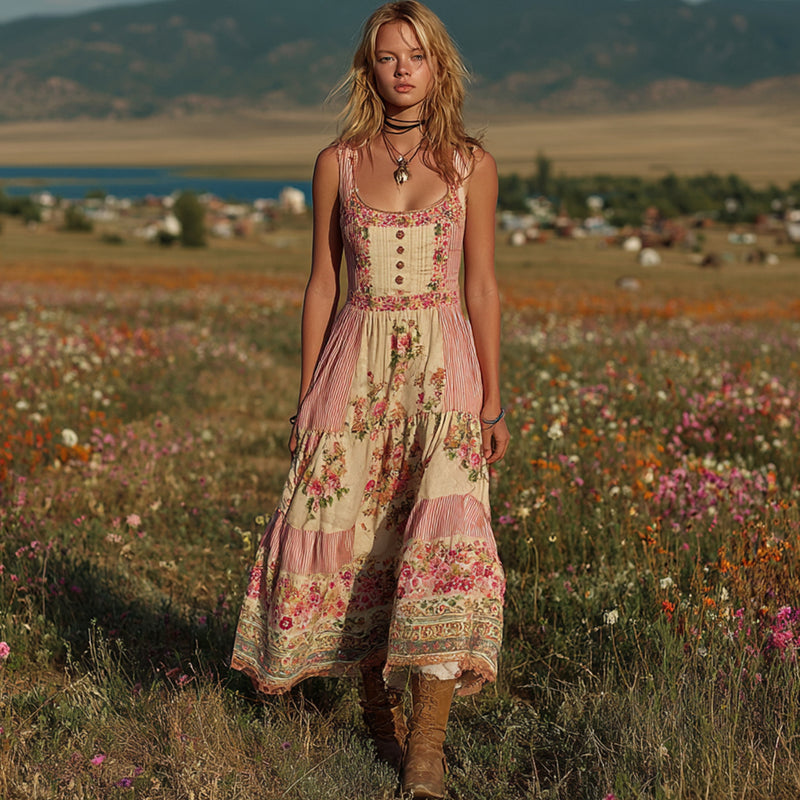 Klassische Vintage Kleid