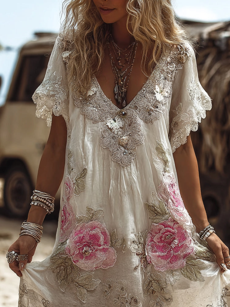 Wunderschön gefertigte Kleid