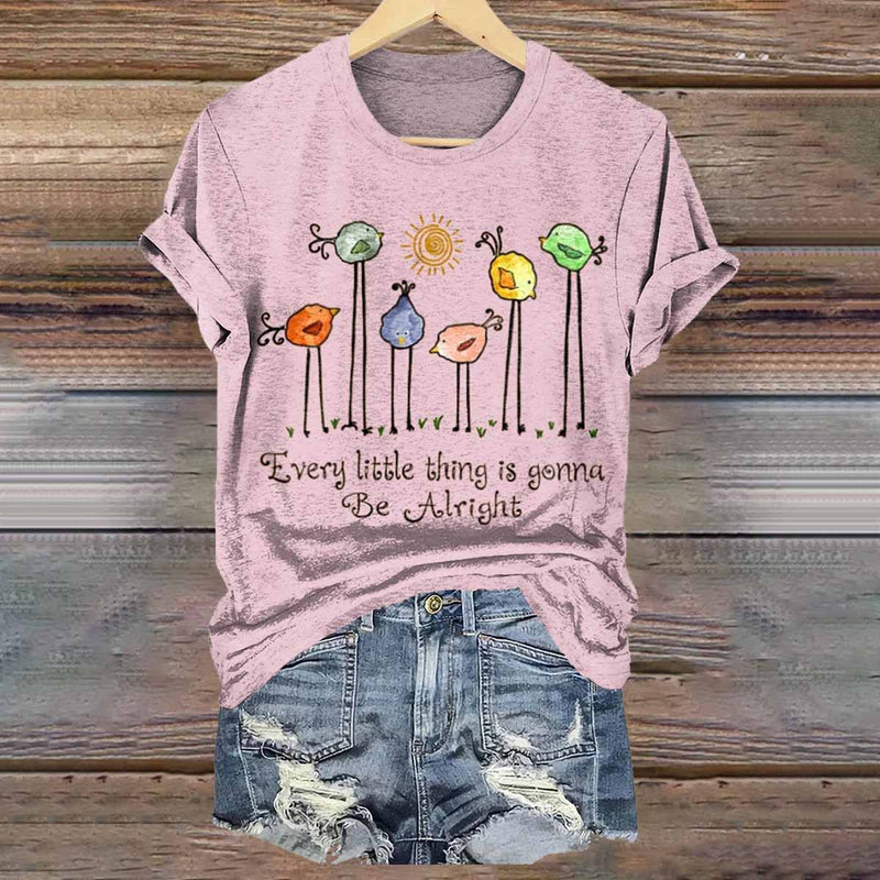 Anmutig gestaltete T-Shirt