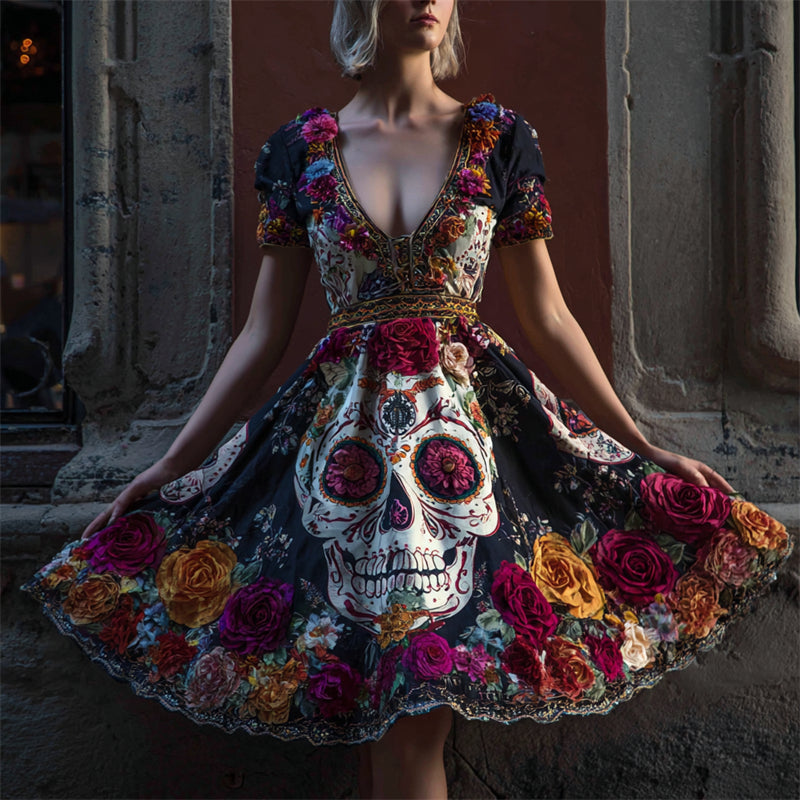 Zeitloser Vintage-Stil Kleid