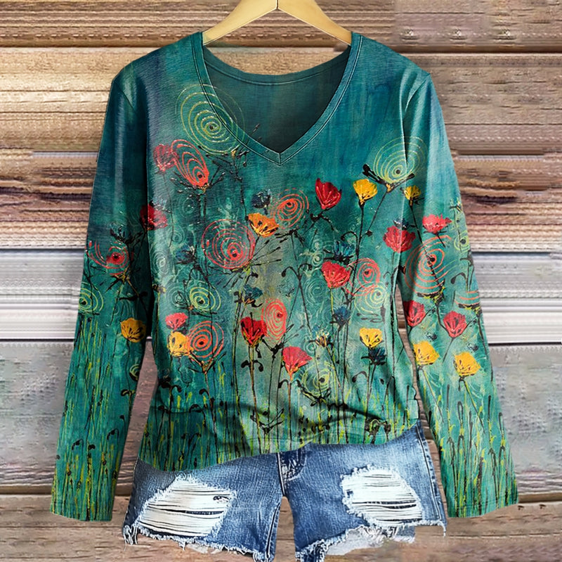 Anmutig gestaltete T-Shirt