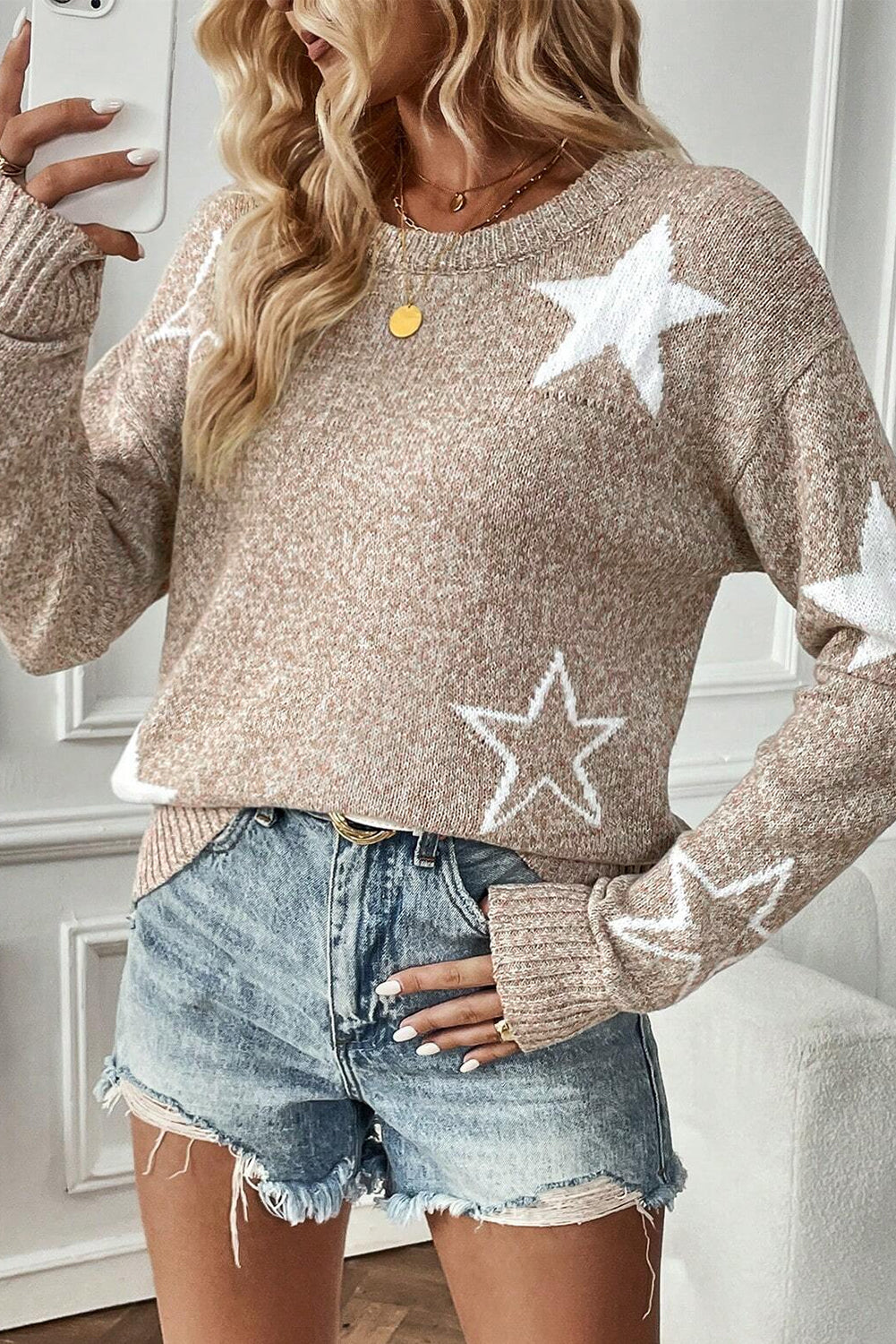 Anmutig gestaltete Pullover