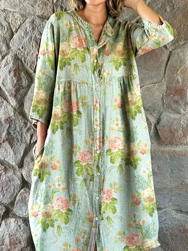 Zeitloser Vintage-Stil Kleid