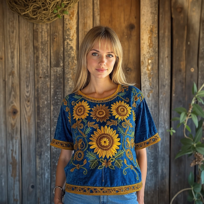 Elegant gestaltete T-Shirt
