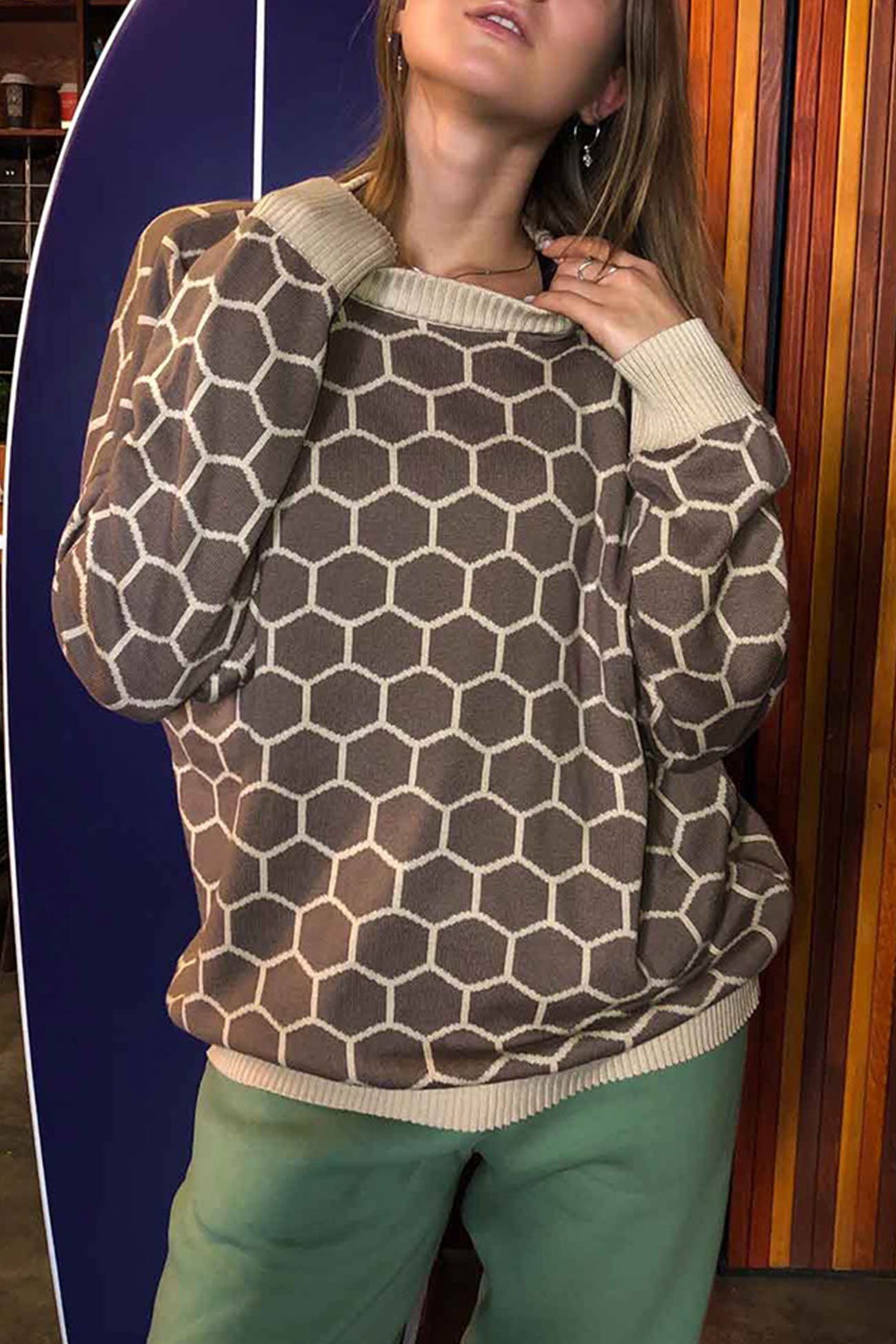 Anmutig gestaltete Pullover