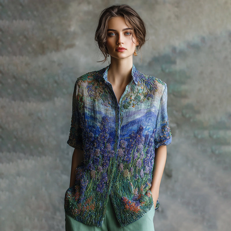 Zeitloser Vintage-Stil Hemd