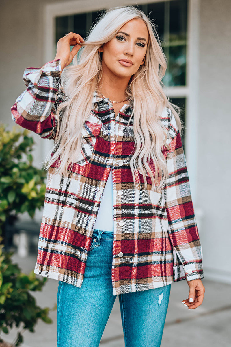 Anmutig gestaltete Jacke