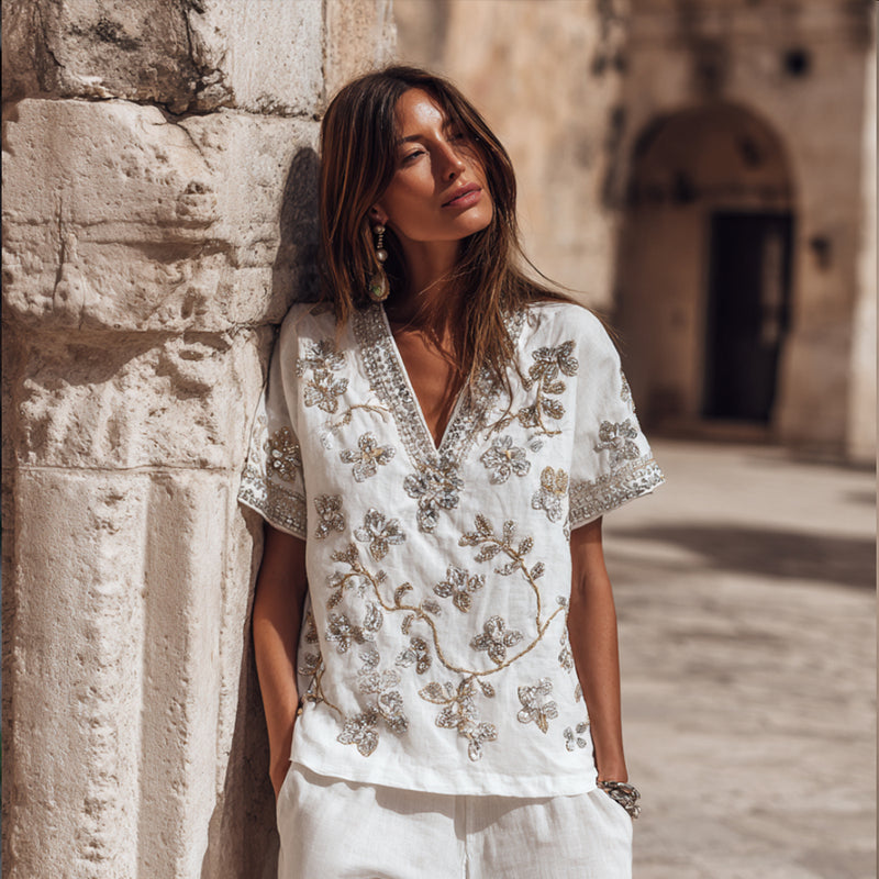 Zeitloser Vintage-Stil Hemd