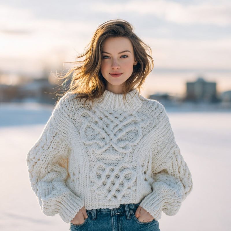 Klassische Vintage Pullover