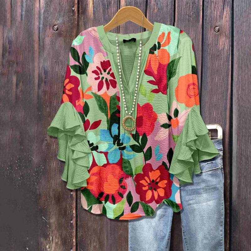 Klassische Vintage Bluse