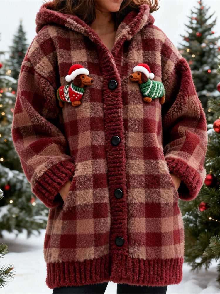 Klassisch gestaltete Strickjacke