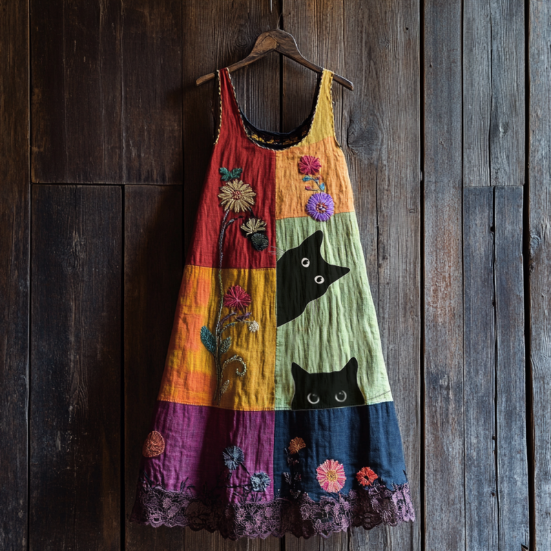 Klassische Vintage Kleid
