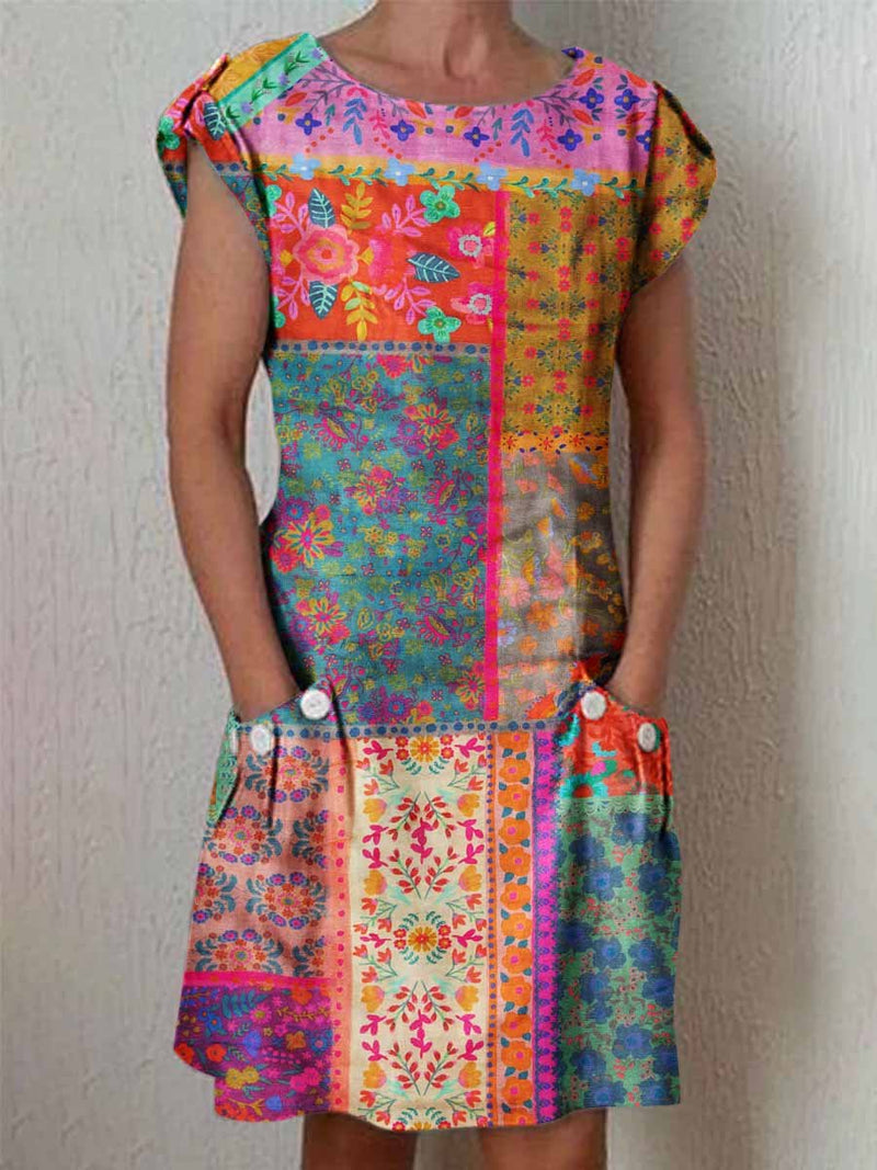 Zeitloser Vintage-Stil Kleid