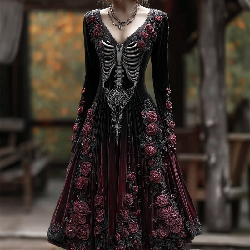 Anmutig gestaltete Kleid