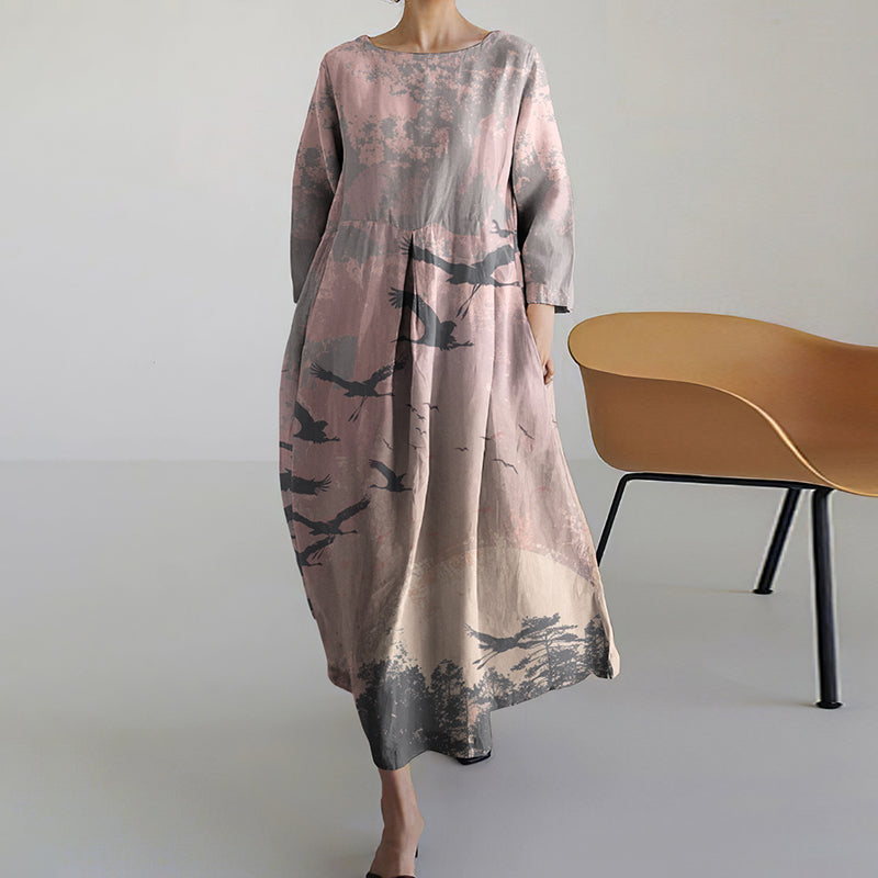 Zeitloser Vintage-Stil Kleid