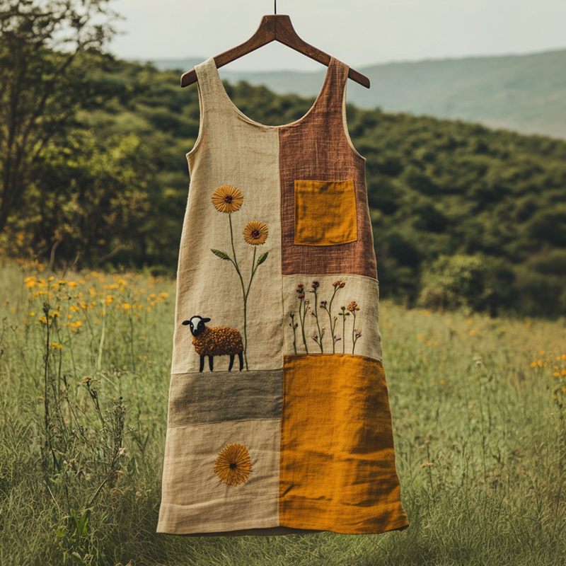 Klassische Vintage Kleid