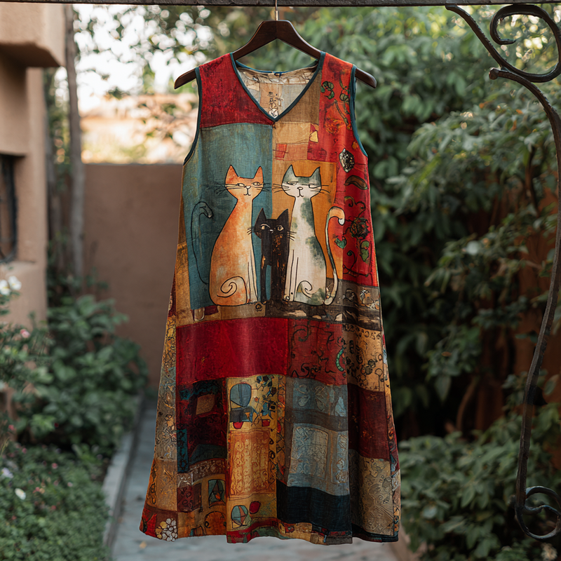 Anmutig gestaltete Kleid