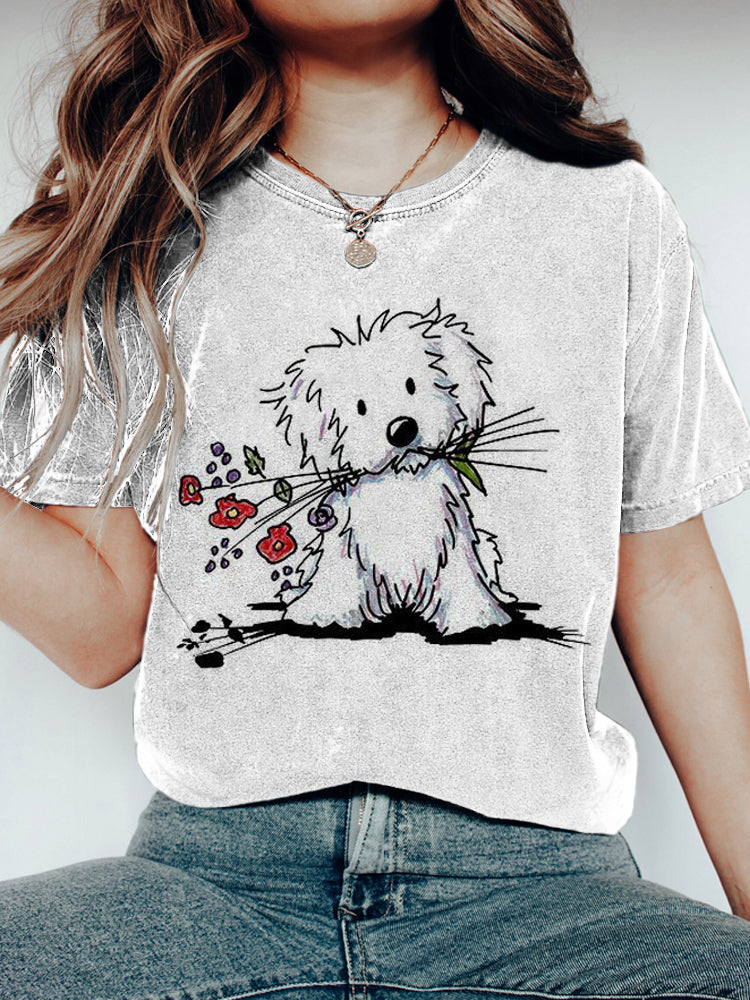 Anmutig gestaltete T-Shirt