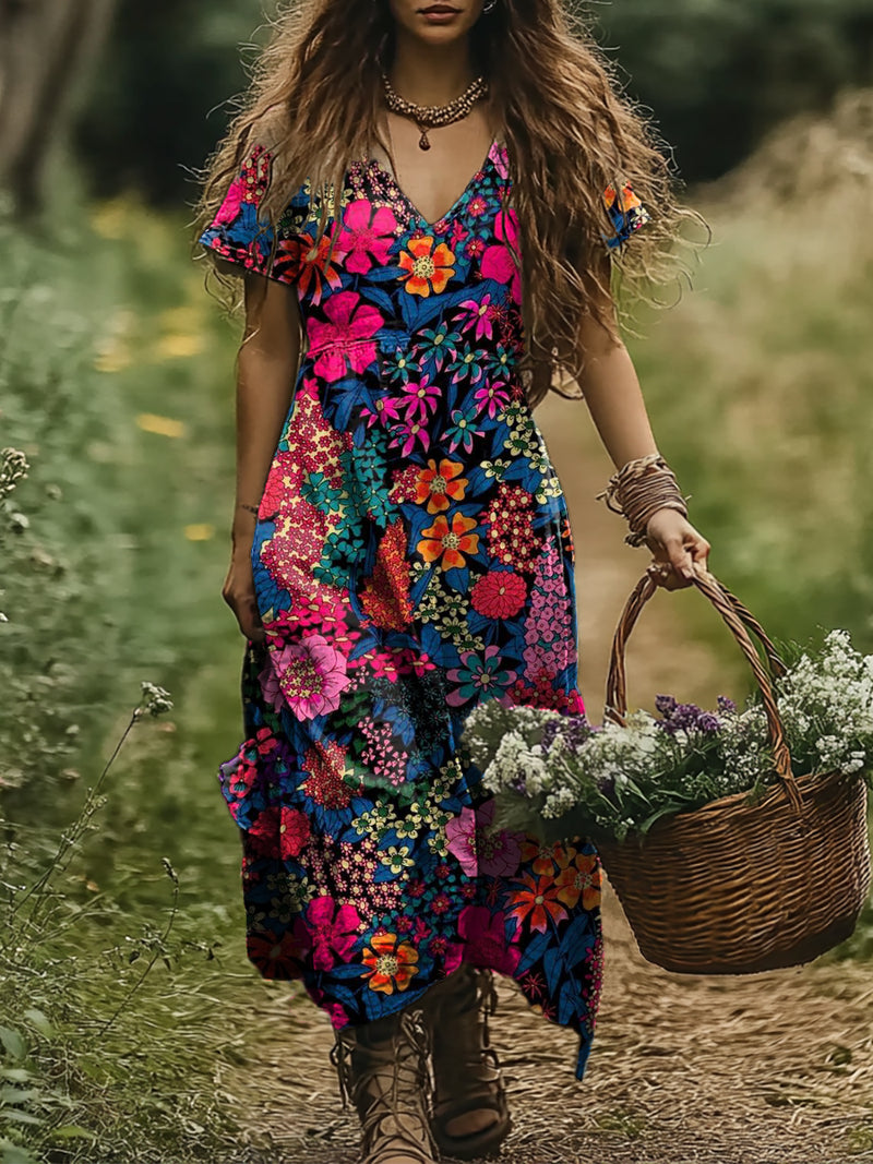 Klassische Vintage Kleid