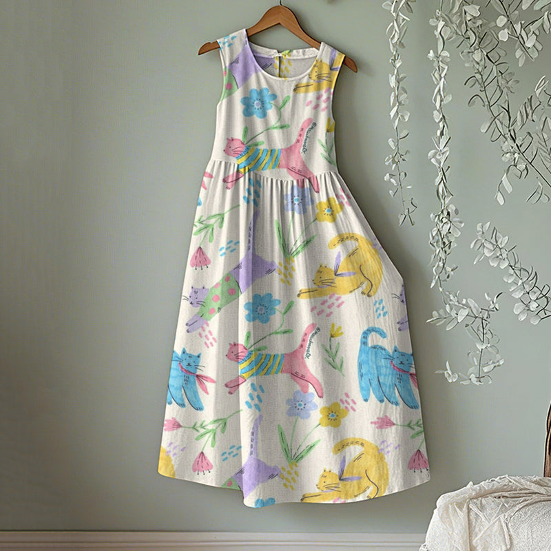 Klassische Vintage Kleid