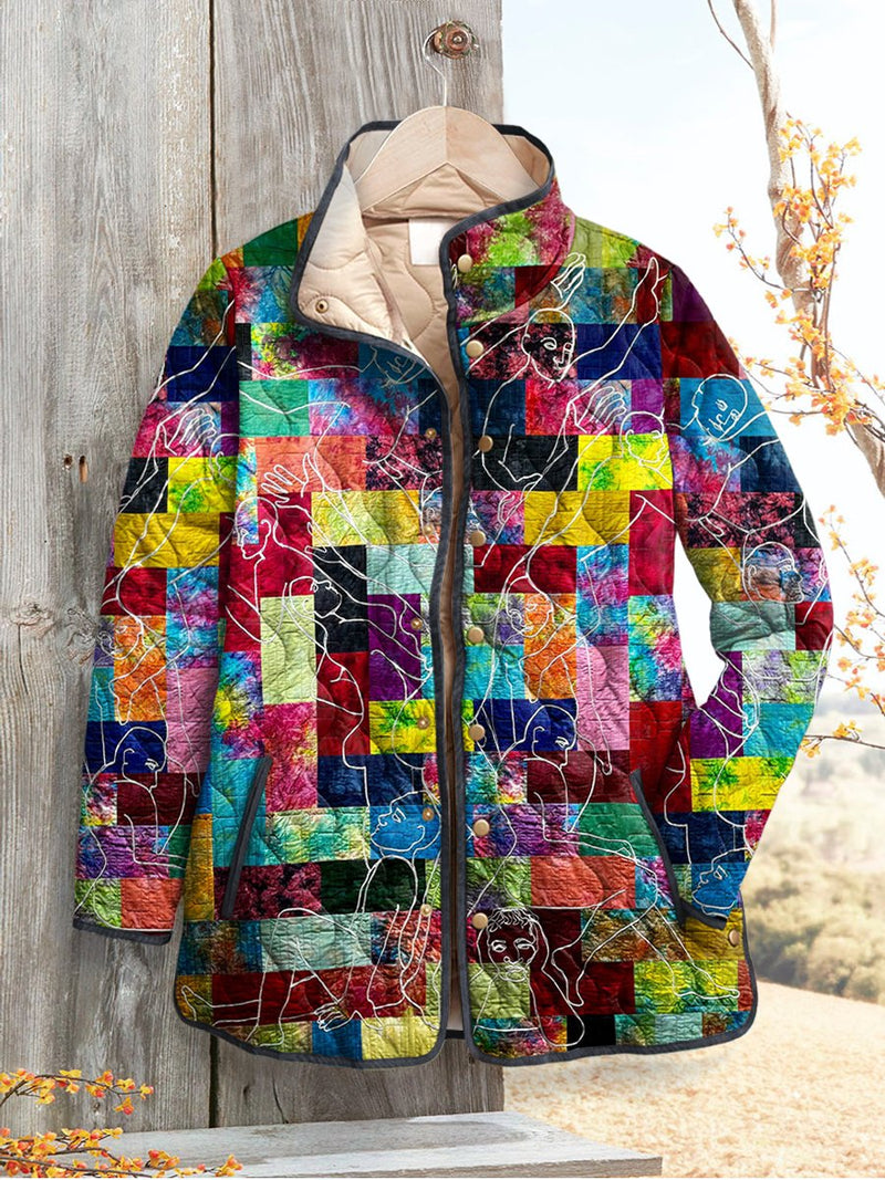 Zeitloser Vintage-Stil Strickjacke
