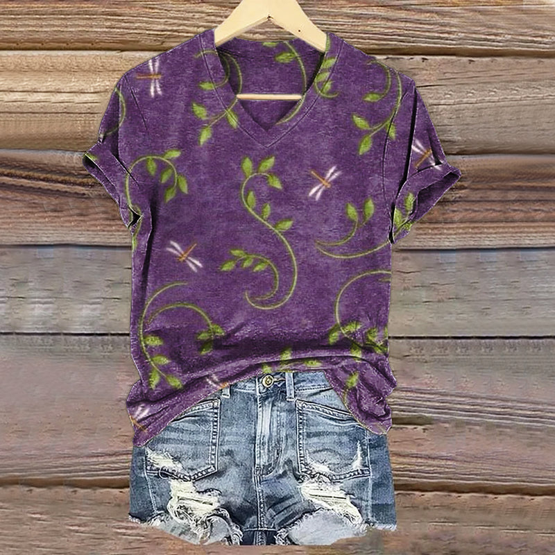 Zeitloser Vintage-Stil T-Shirt