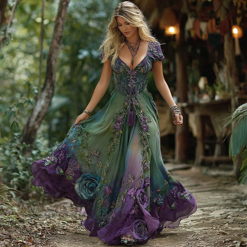 Zeitloser Vintage-Stil Kleid